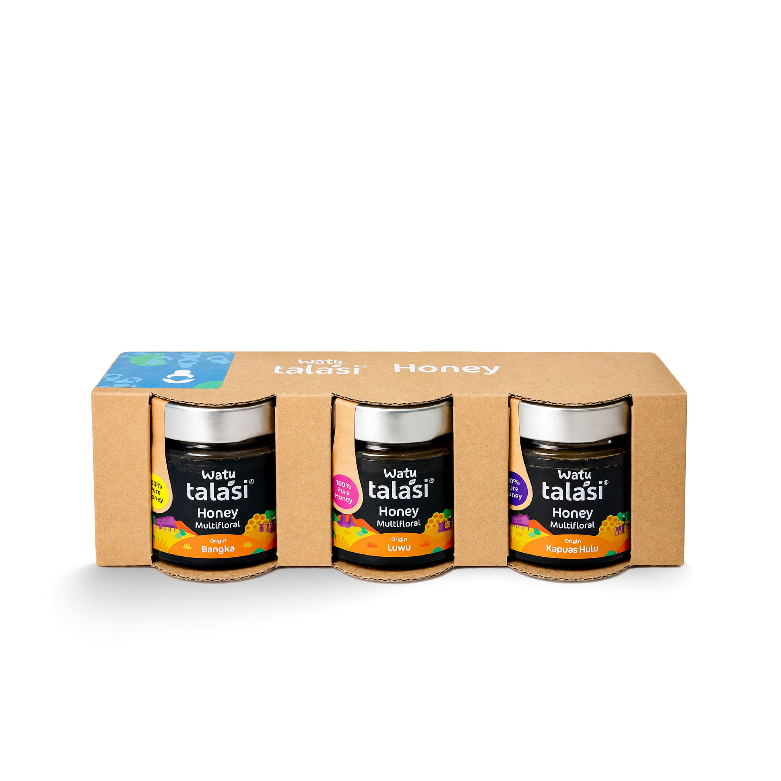 Talasi Recovery Gift Set - Watu Honey 100gr x 3pcs